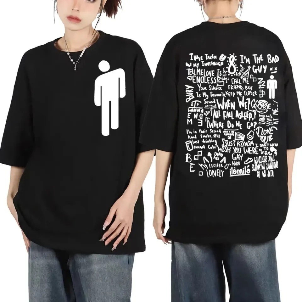 Streetwear Brand Accessories - Camiseta con cuello redondo y billie