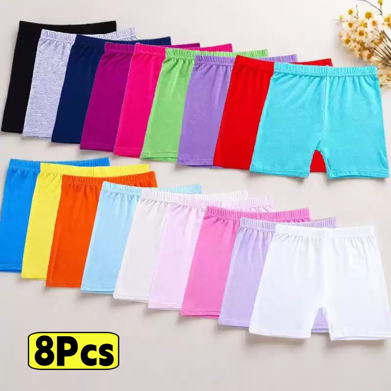 Streetwear Brand Shorts - 8 piezas de leggings de verano