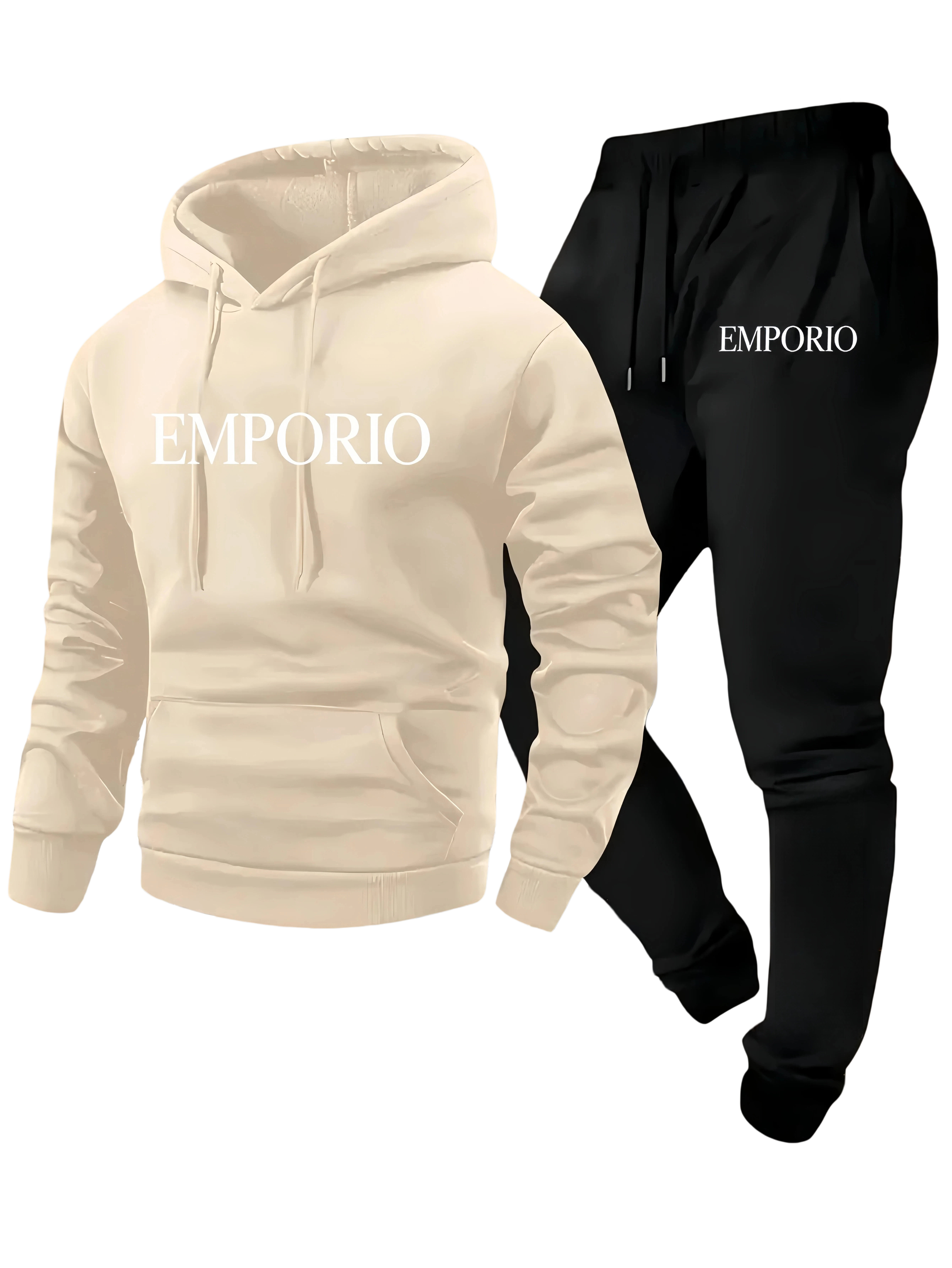 Streetwear Zipper - Conjunto Deportivo Casual para Hombre Otoño