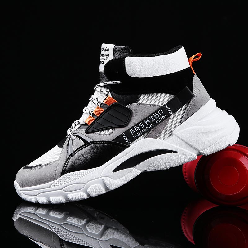 Streetwear Brand Drops - Hightop-Zapatillas deportivas de verano para hombre,