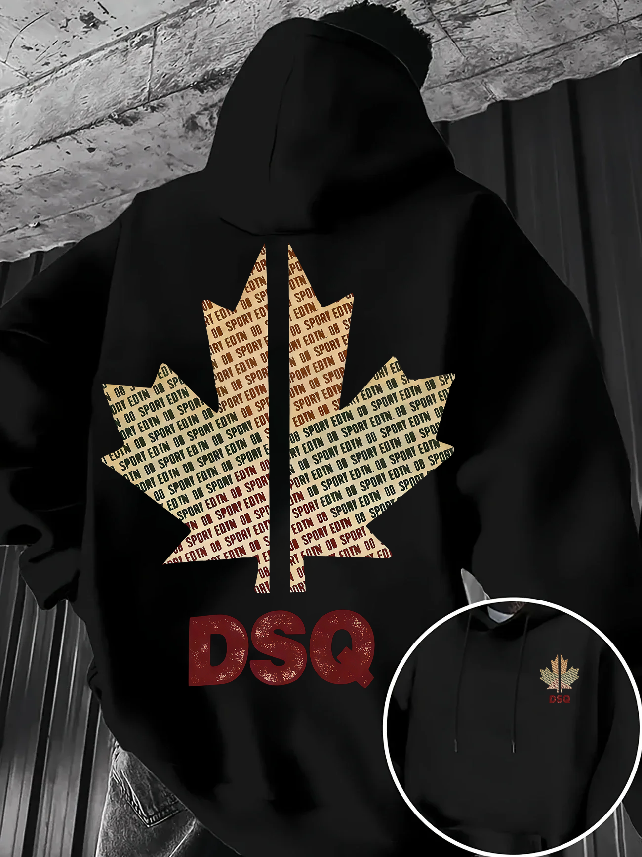 Streetwear Brand Korea - Sudadera con Capucha Oversize de Lujo