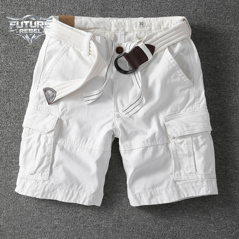 Streetwear Brand Shorts - Pantalones Cortos Cargo para Hombre, Camuflaje,
