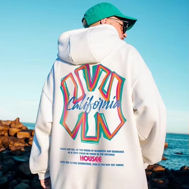 Streetwear Brand Korea - Sudadera con Capucha Oversize de Lujo