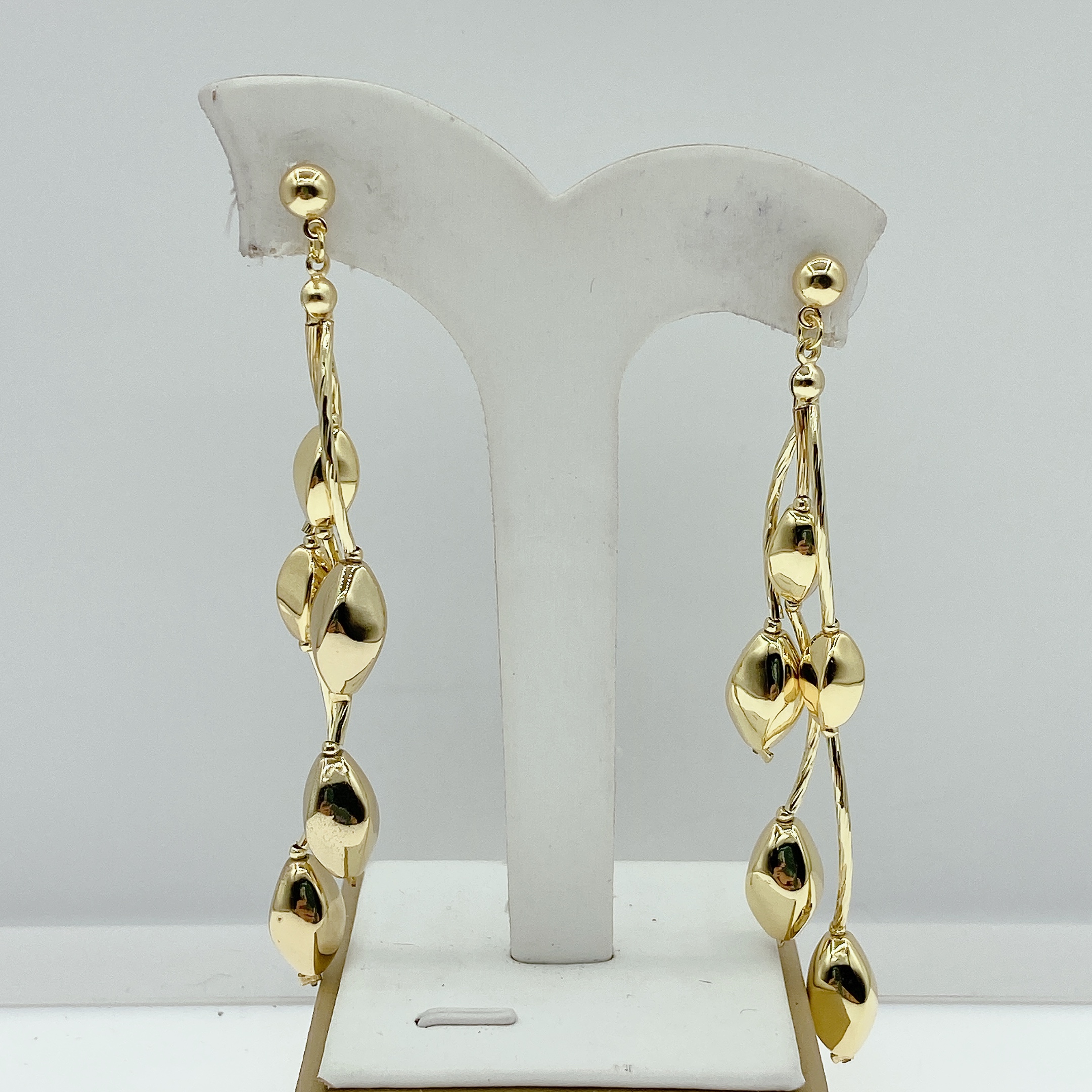Streetwear Brand Accessories - Pendientes colgantes de diseño largo Retro,