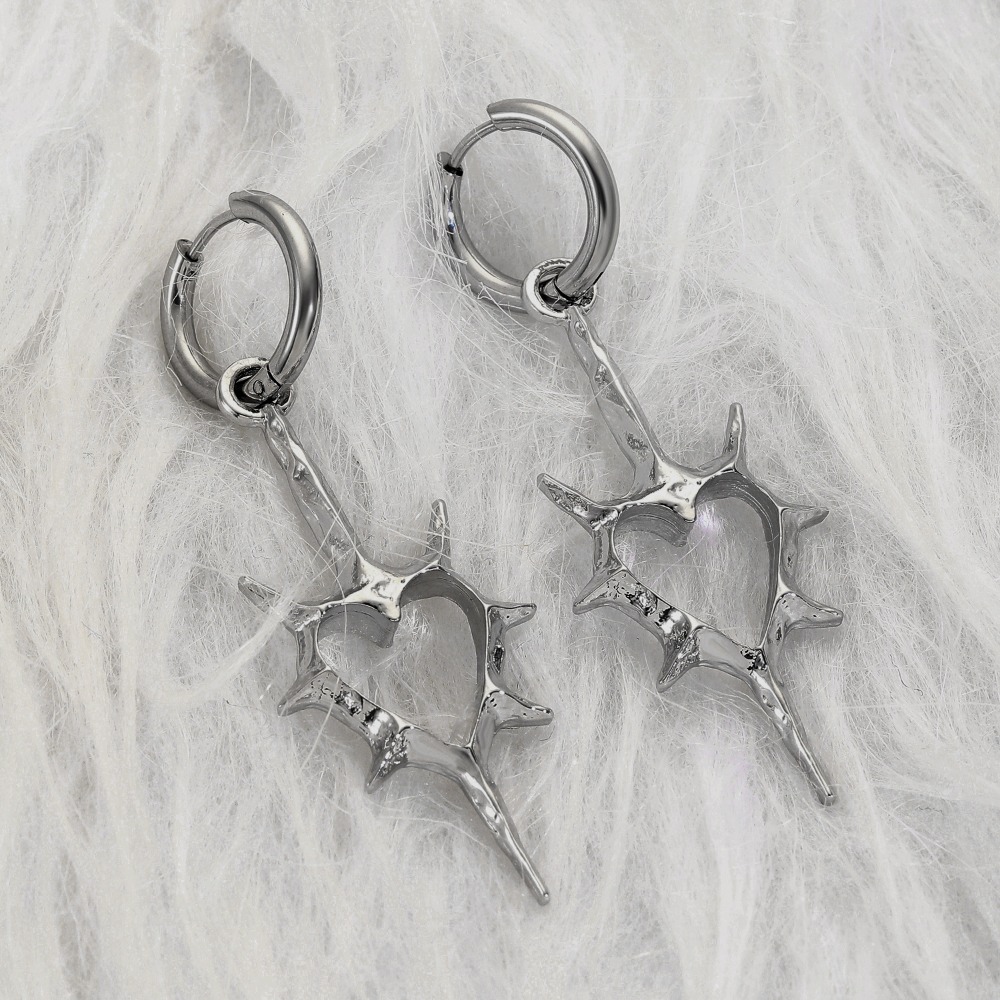Streetwear Brand Accessories - Pendientes colgantes de estilo Punk para