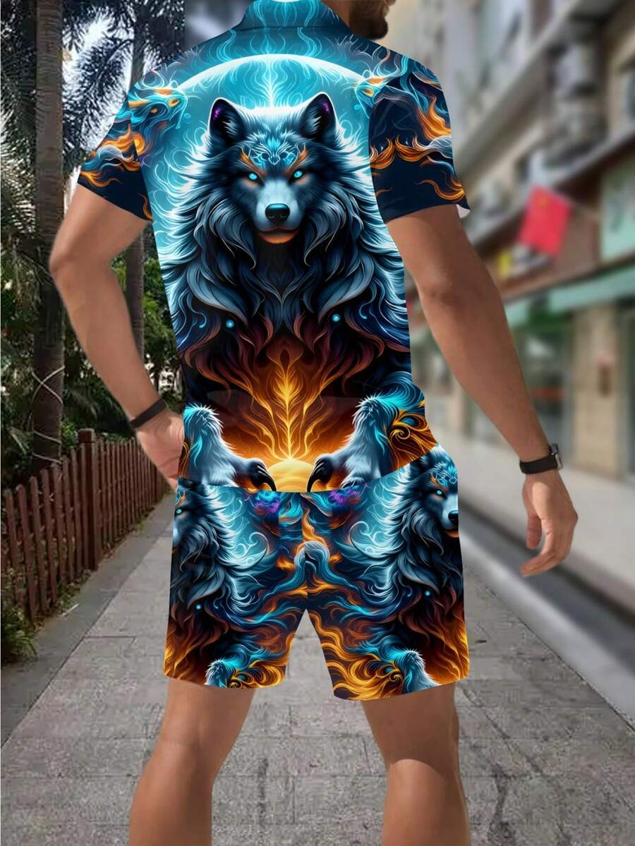Conjunto de Camiseta Polo con  - Streetwear Zipper reseña y precio