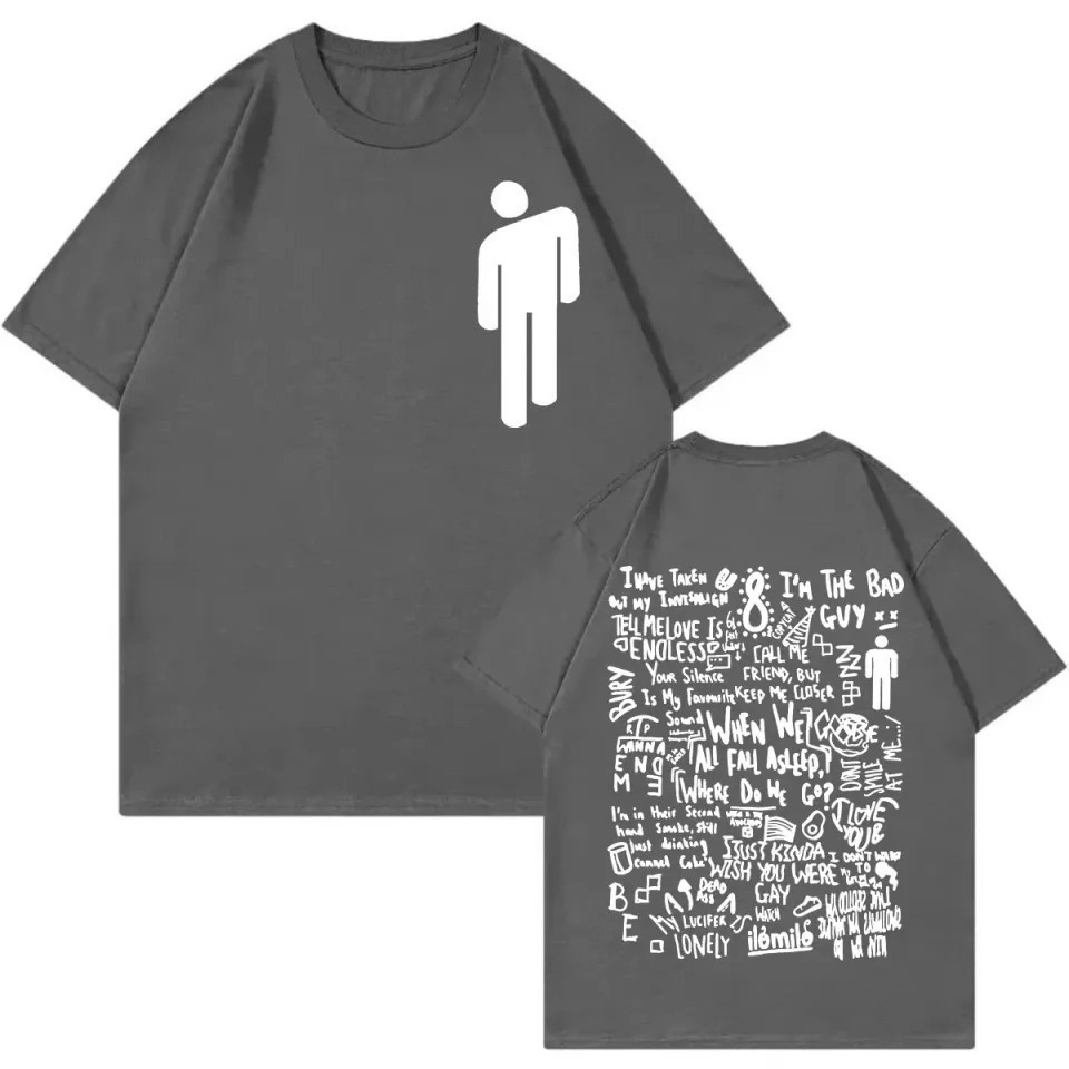 Camiseta con cuello redondo y  - Streetwear Brand Accessories reseña y precio