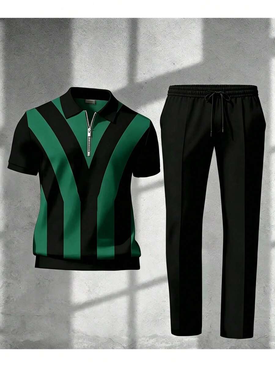 Conjunto de camisa y pantalone - Streetwear Zipper reseña y precio
