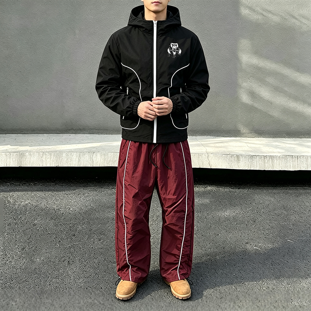 Conjunto Deportivo de 2 Piezas - Streetwear Zipper reseña y precio