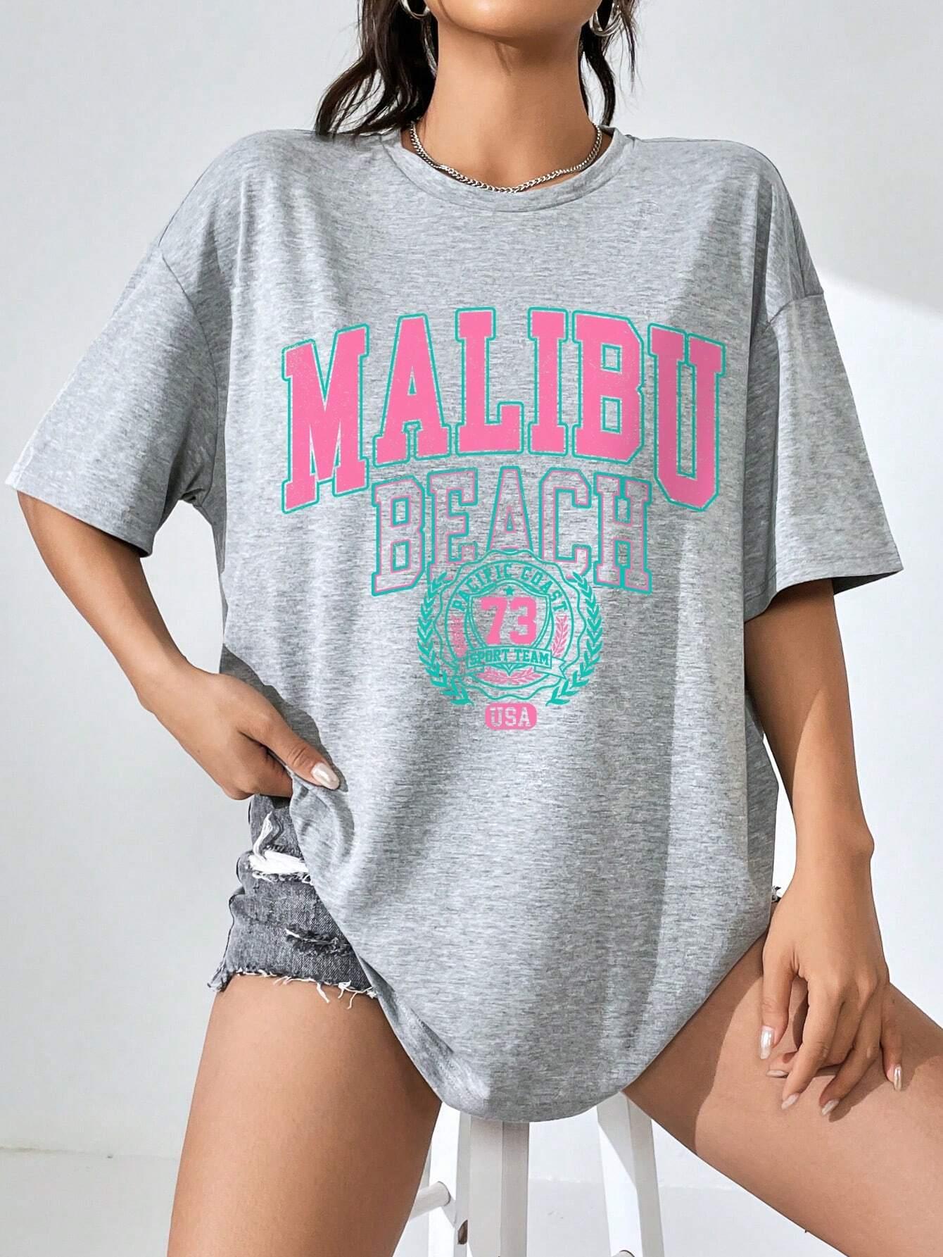 Malibu Beach-camisetas con est - Streetwear Brand Top reseña y precio