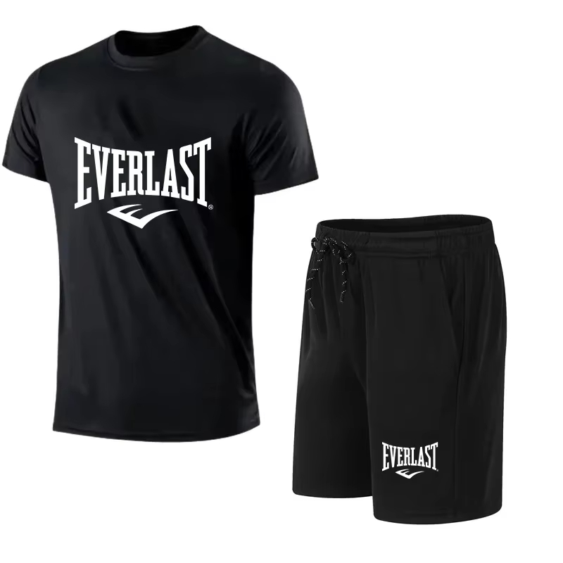 Conjunto de 2 Piezas EVERLAST  - Streetwear Brand Shorts reseña y precio