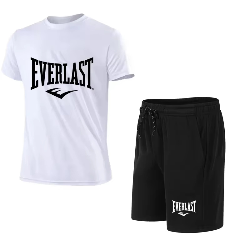Conjunto de 2 Piezas EVERLAST  - Streetwear Brand Shorts reseña y precio