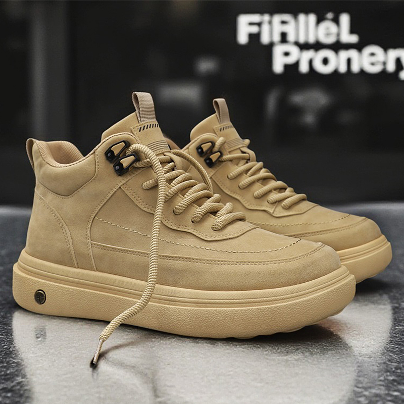 Botas Oxford para hombre, zapa - Streetwear Zipper reseña y precio