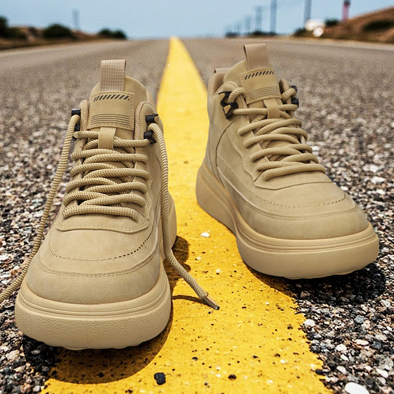 Botas Oxford para hombre, zapa - Streetwear Zipper reseña y precio