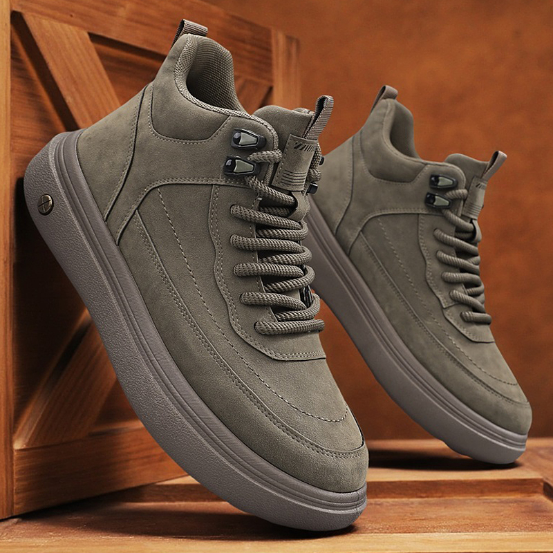 Botas Oxford para hombre, zapa - Streetwear Zipper reseña y precio
