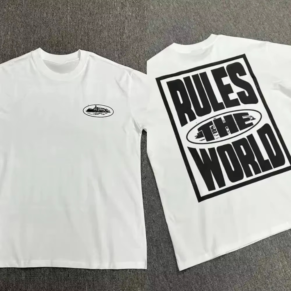Camiseta Blanca Clásica Retro  - Streetwear Brand With A Logo reseña y precio