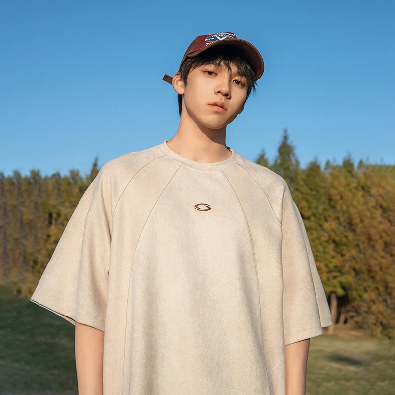 Camiseta de Gamuza de Color Só - Streetwear Brand Korea reseña y precio