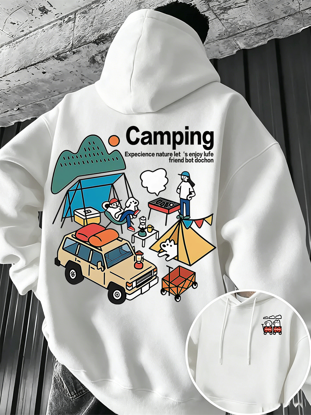 Sudadera con Capucha Oversize  - Streetwear Brand Korea reseña y precio