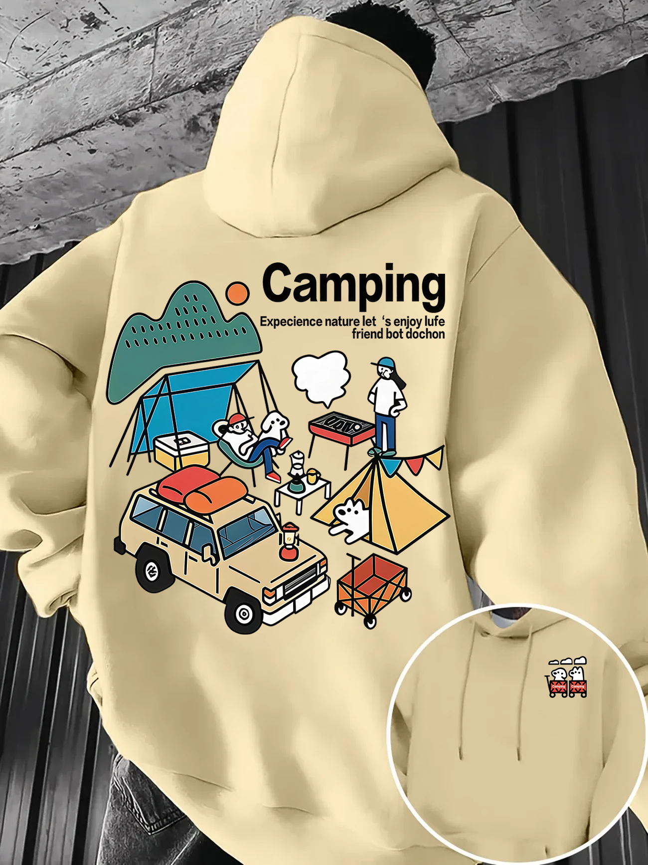 Sudadera con Capucha Oversize  - Streetwear Brand Korea reseña y precio