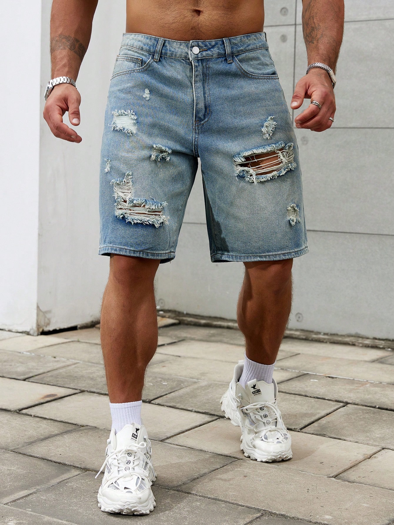 Pantalones vaqueros cortos ras - Streetwear Brand Shorts reseña y precio