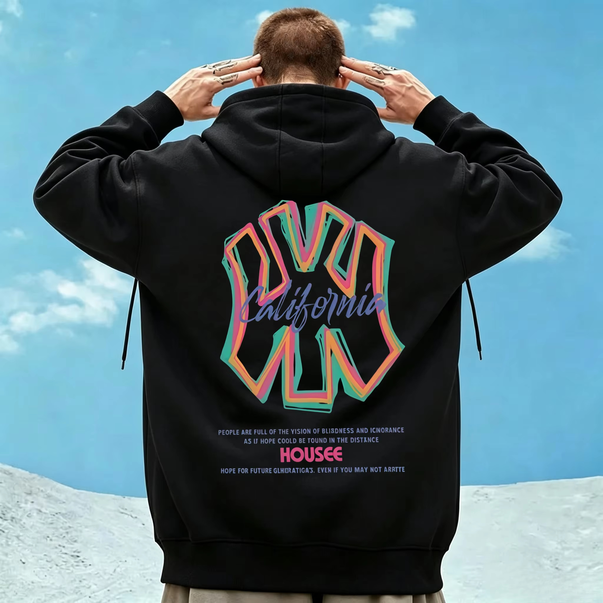 Sudadera con Capucha Oversize  - Streetwear Brand Korea reseña y precio