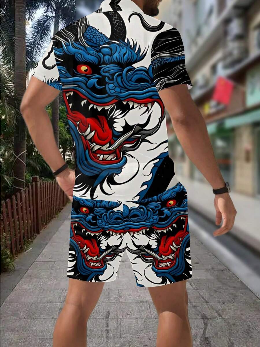 Conjunto de Camiseta Polo con  - Streetwear Zipper reseña y precio