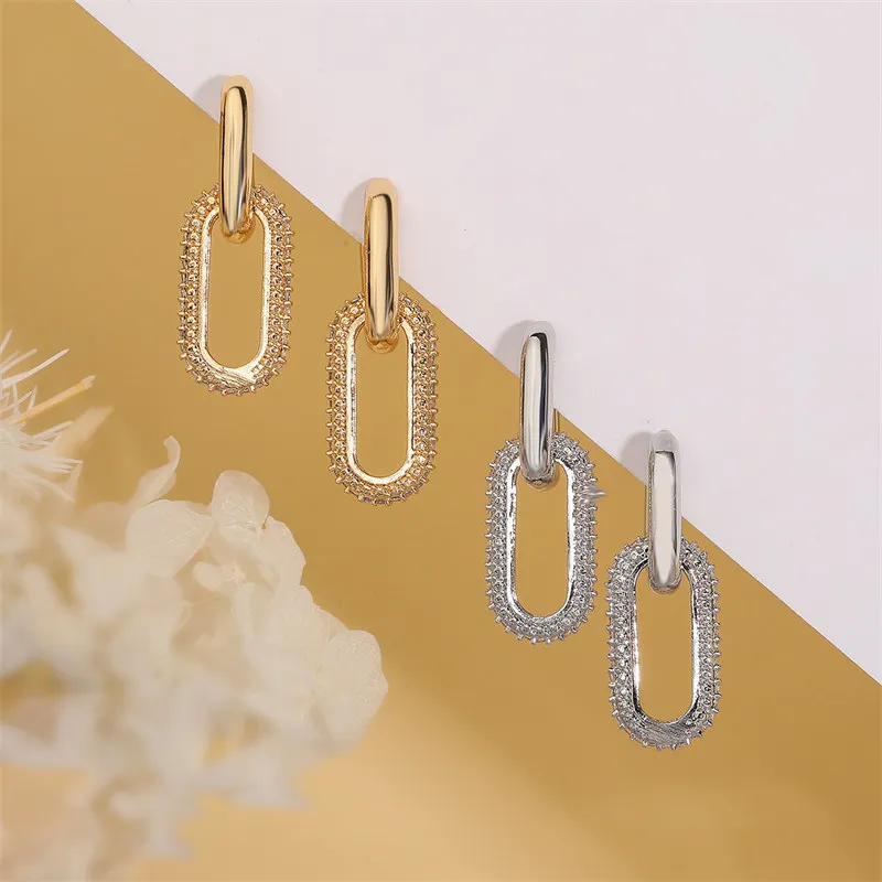 XINYI-pendientes colgantes con - Streetwear Brand Accessories reseña y precio