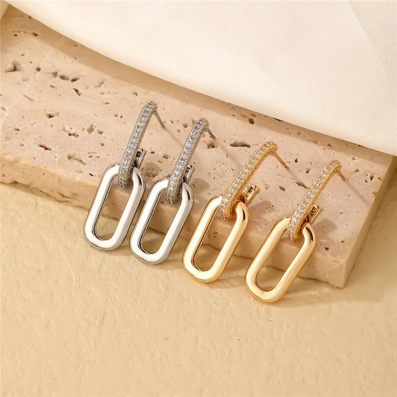 XINYI-pendientes colgantes con - Streetwear Brand Accessories reseña y precio