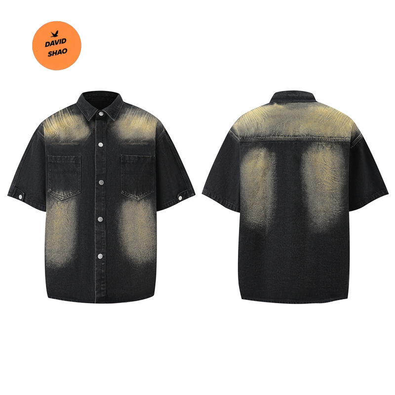 Conjunto de Camisa de Manga Co - Streetwear Brand Shorts reseña y precio