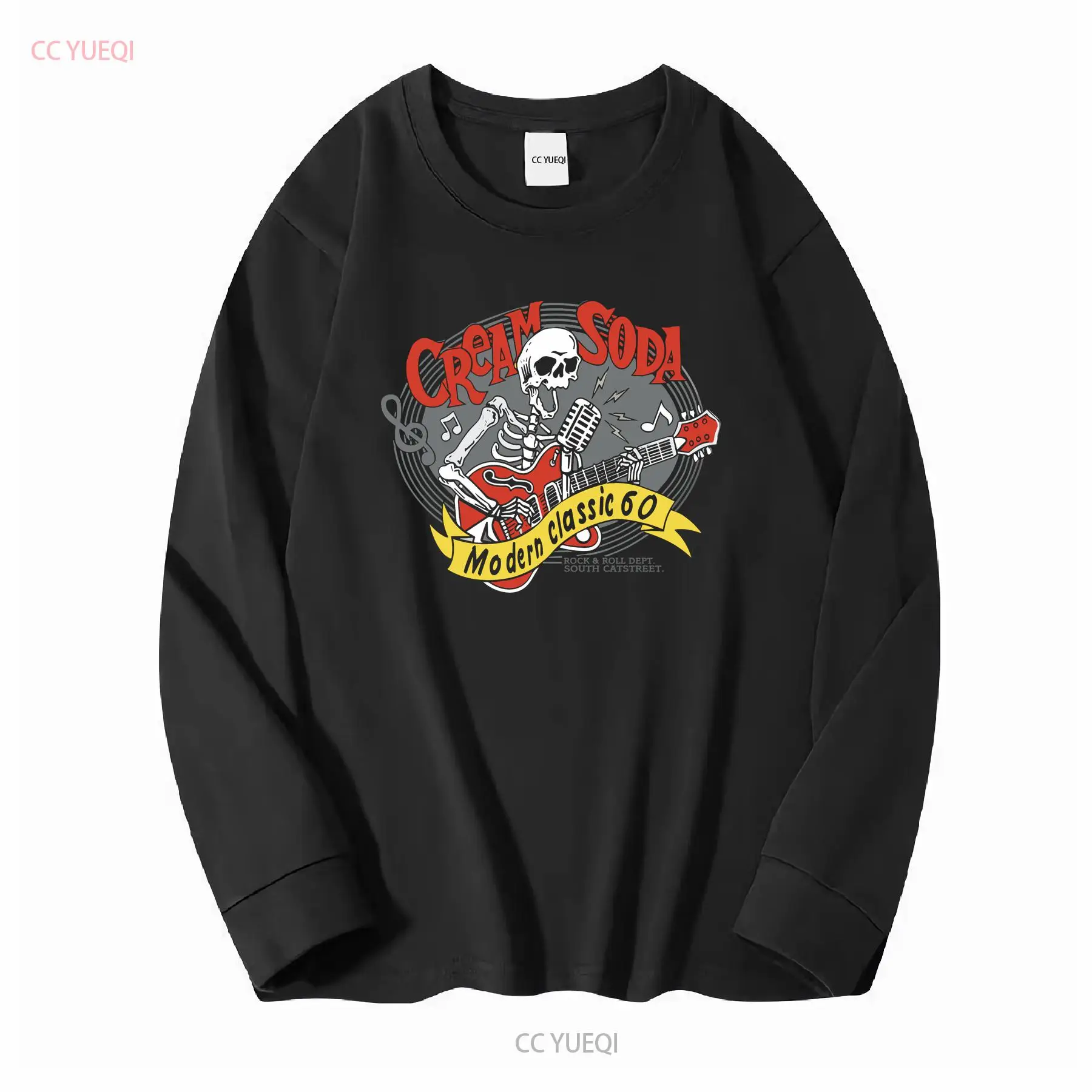 Camiseta Cream Soda Rock Roll, - Streetwear Brand Top reseña y precio
