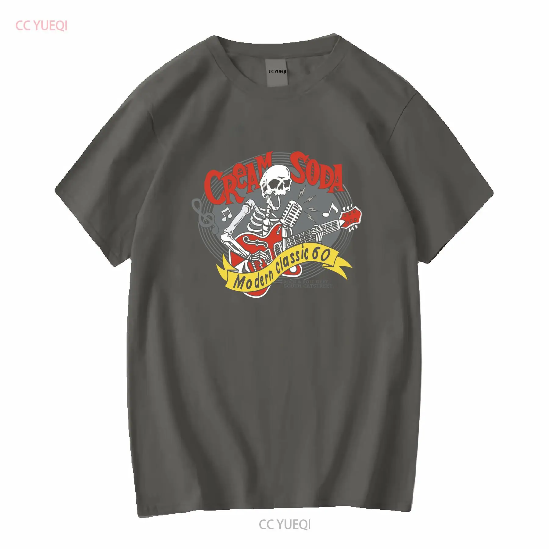 Camiseta Cream Soda Rock Roll, - Streetwear Brand Top reseña y precio