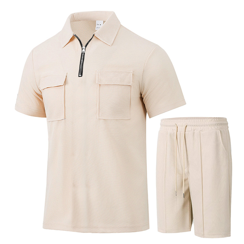 Conjunto deportivo de verano p - Streetwear Zipper reseña y precio