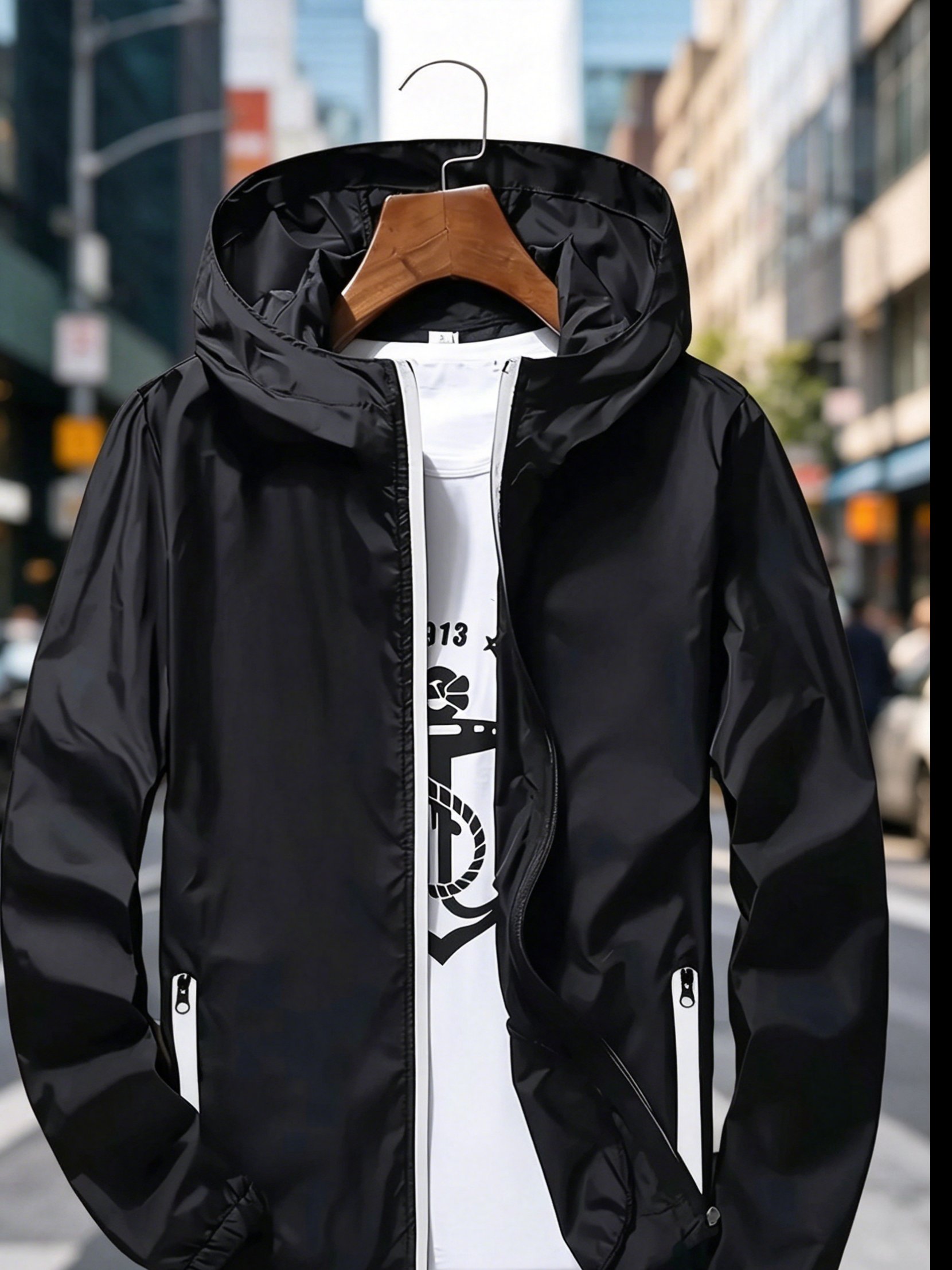 Chaqueta Cortavientos Ligera P - Streetwear Zipper reseña y precio