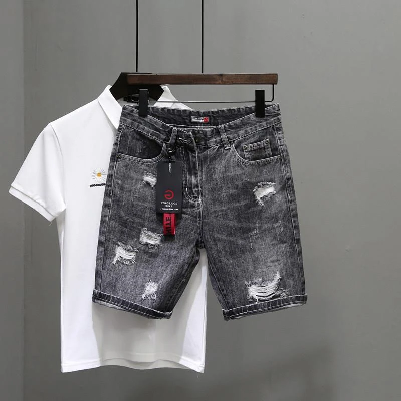 Pantalones vaqueros cortos par - Streetwear Brand Shorts reseña y precio