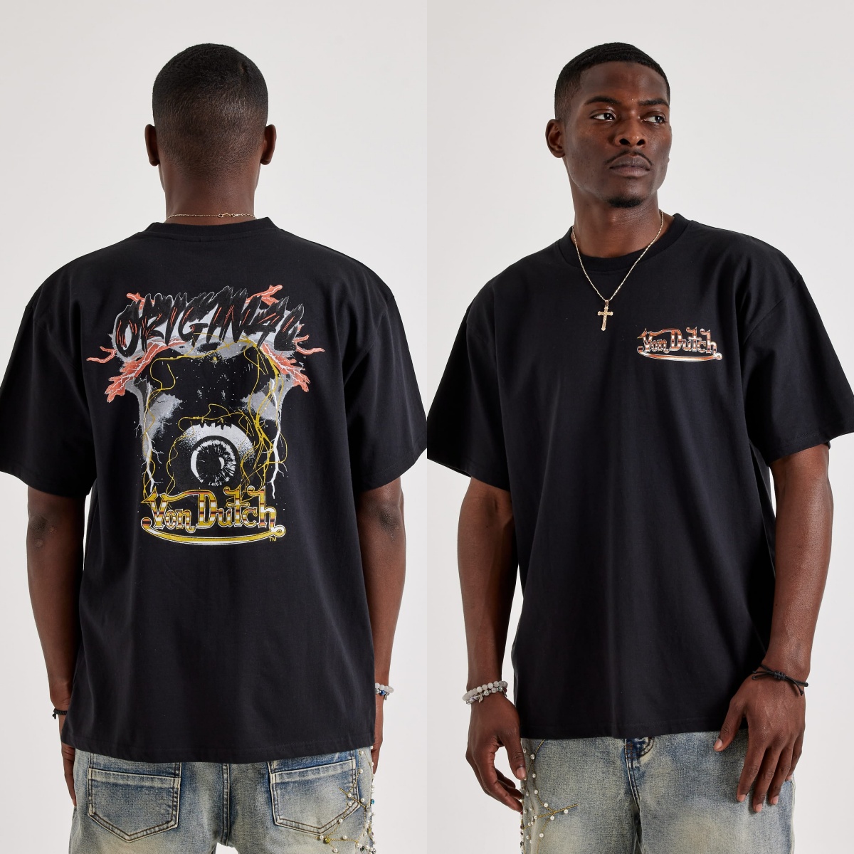 Camiseta con logotipo de Flyin - Streetwear Brand With Eye Logo reseña y precio