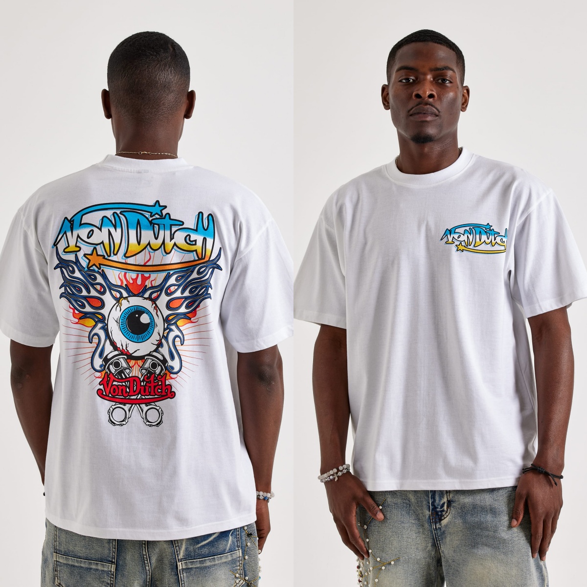 Camiseta con logotipo de Flyin - Streetwear Brand With Eye Logo reseña y precio