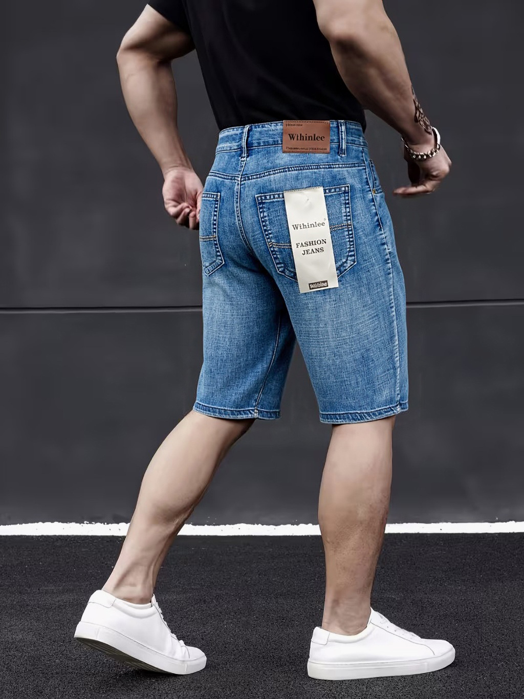 Wthinlee, Nuevos Jeans Casuale - Streetwear Brand Shorts reseña y precio