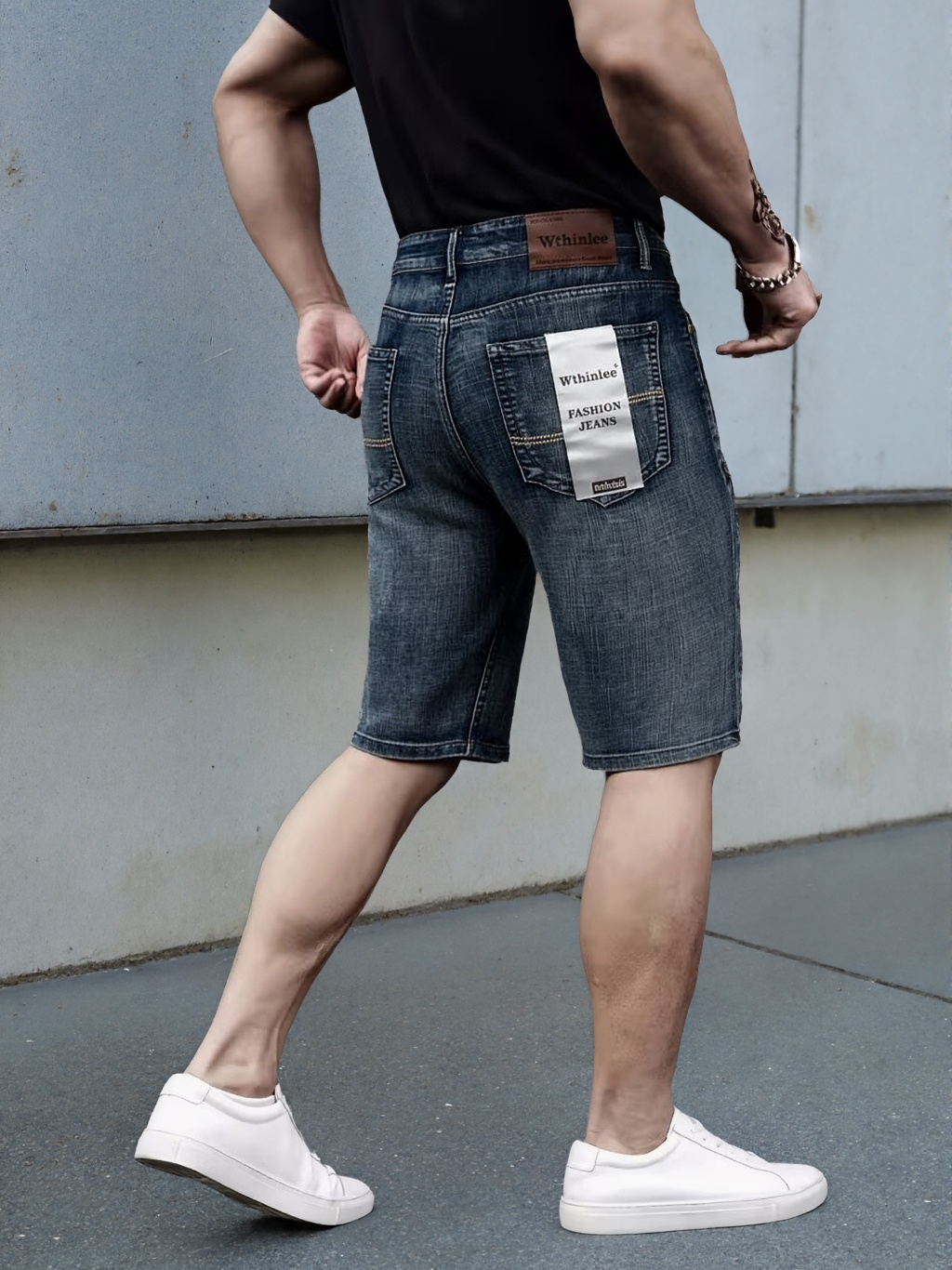 Wthinlee, Nuevos Jeans Casuale - Streetwear Brand Shorts reseña y precio